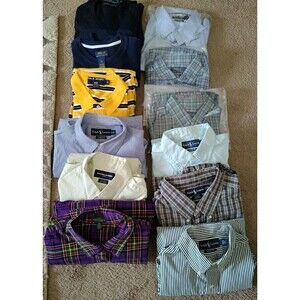 Lot Or 12 Ralph Lauren Shirts/Sweaters Long/Short Sleeve Button Pullover XXL...